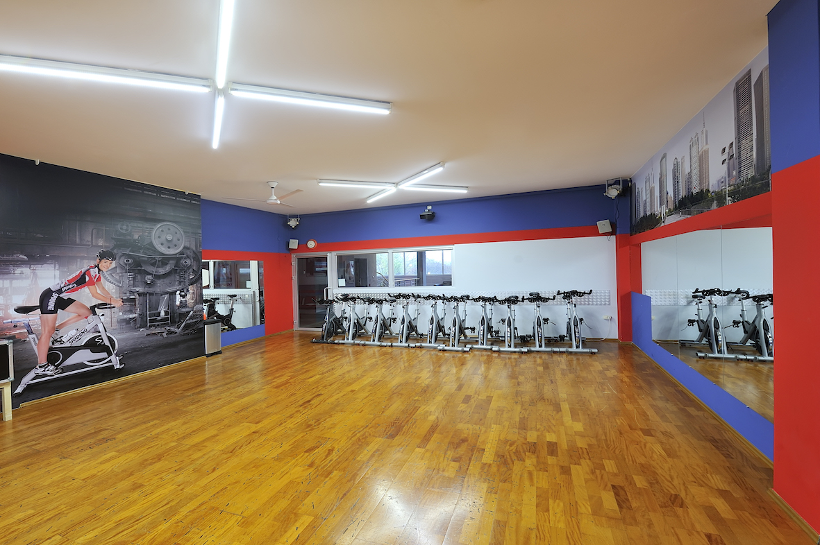 sala do spiningu rowery stacjonarne