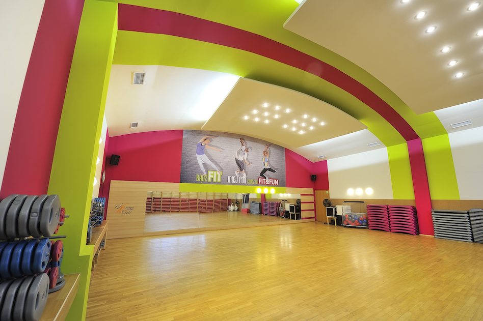 sala do zajęć fitness