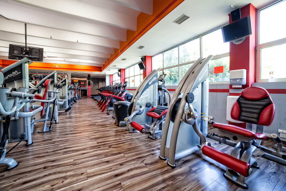 jeszcze jeden widok siłowni